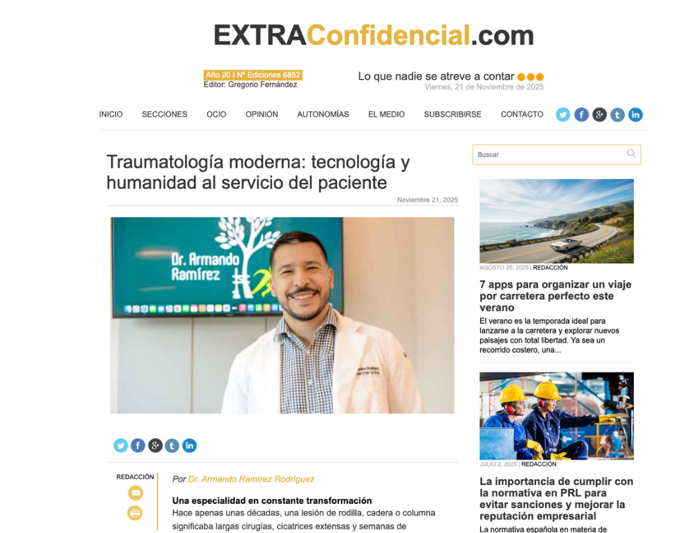 Artículo en Extraconfidencial